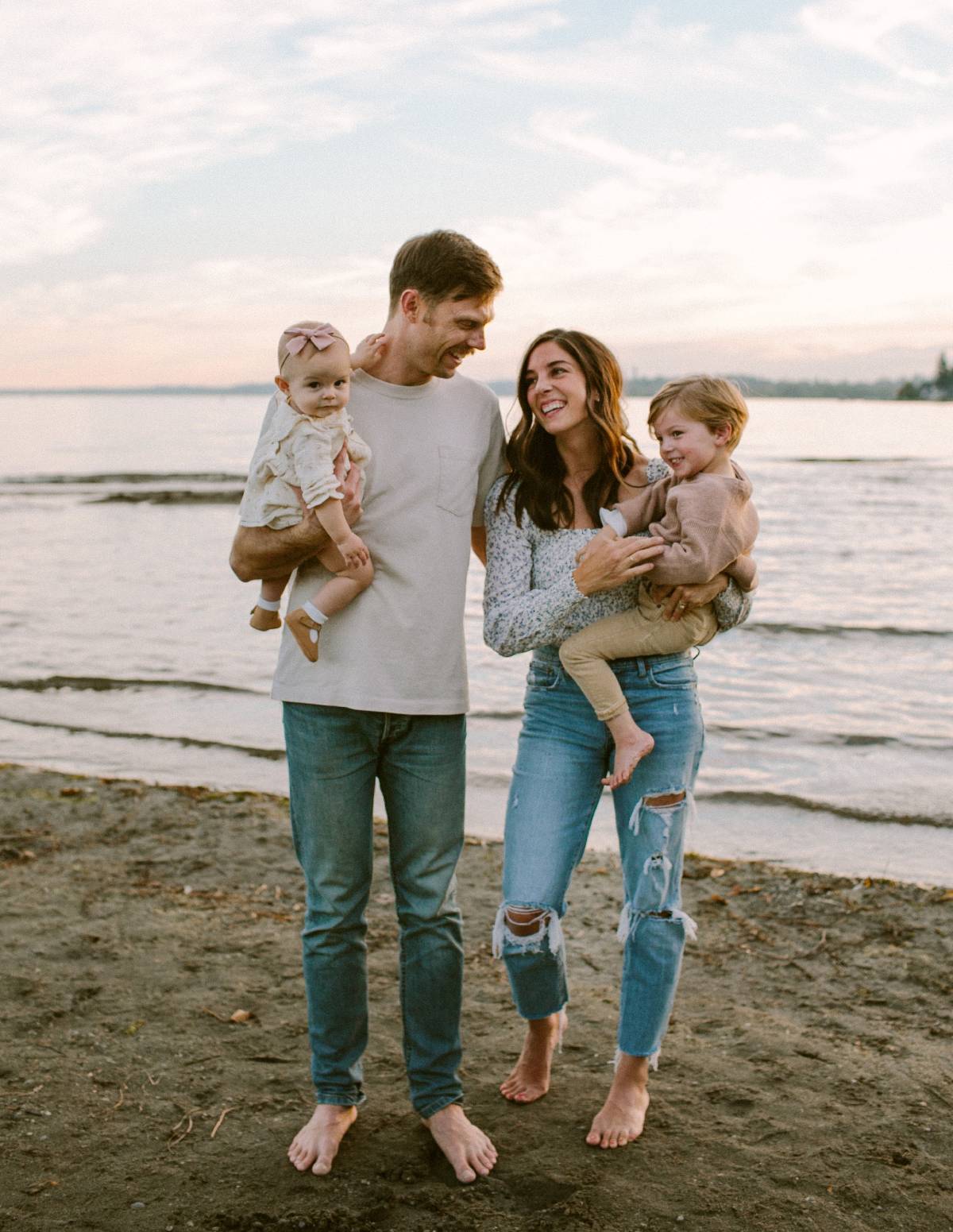 Adley, Adam, Kate, and Warner Pearson